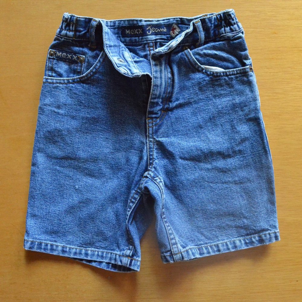 Quarter Length Jean-Shorts Unisex